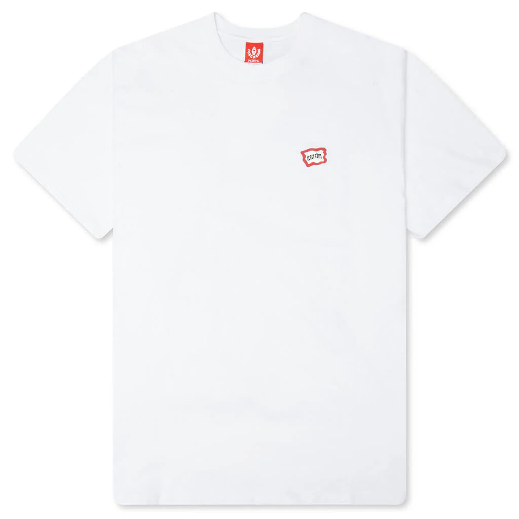 Money Pop S S Tee White