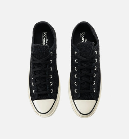 Chuck Taylor 70 OX Suede Mens Lifestyle Shoe Black Egret Black