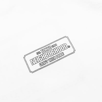 NH L S Tee 1 White