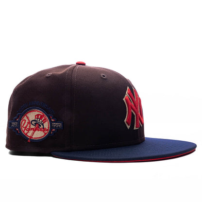 FEATURE x New Era 59FIFTY Fitted NY Yankees 100th Anniversary Wood Navy