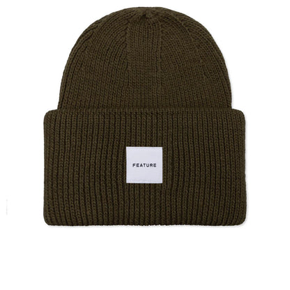 Oversized Beanie Drab