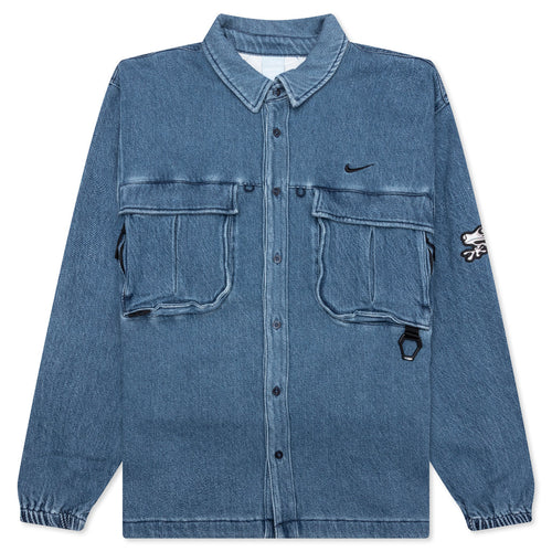 Nike x Nocta NRG Opal Denim Button Down French Blue