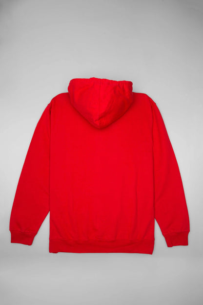 Box Patch Collection Mens Hoodie Red Red
