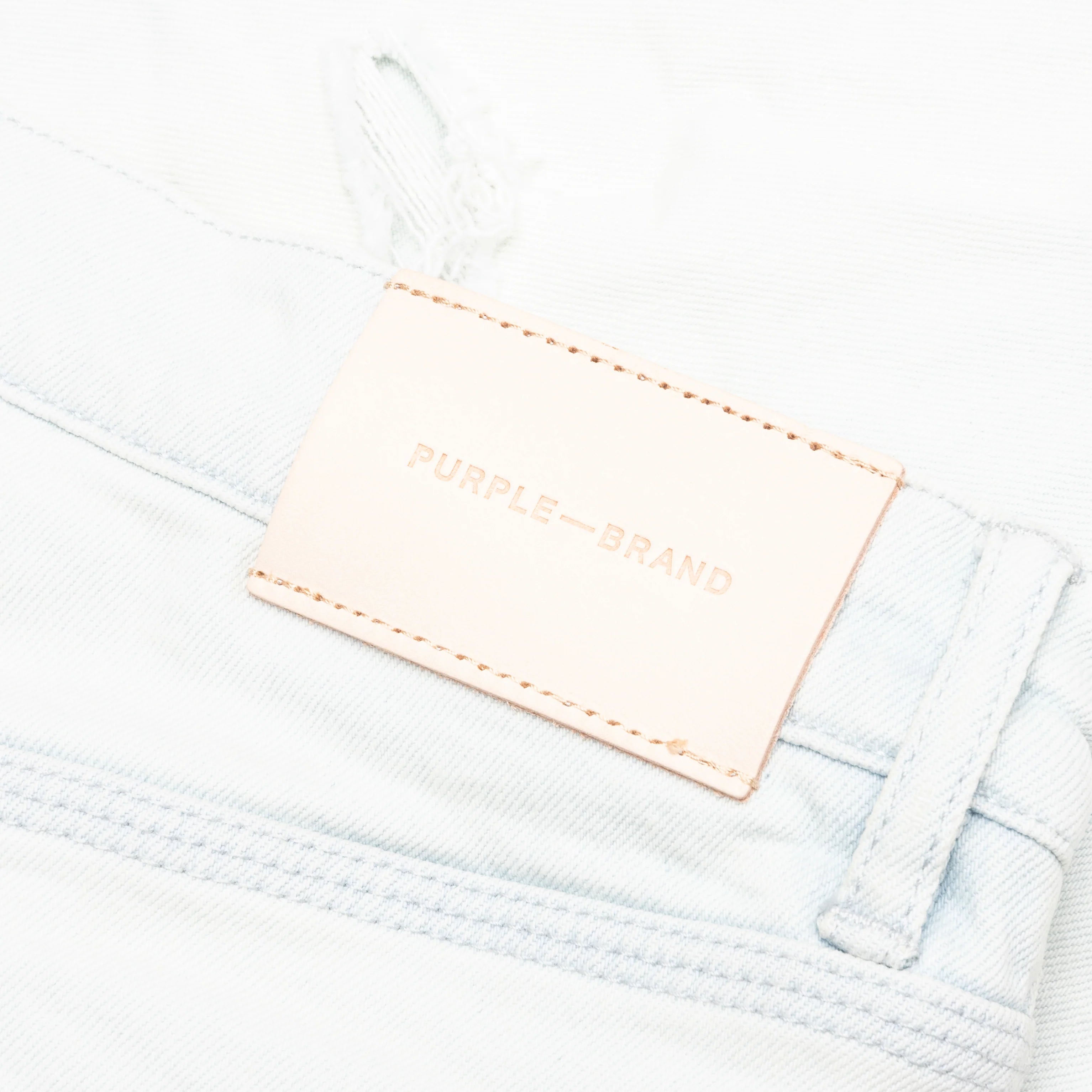 Vintage Knee Blowout Light Indigo