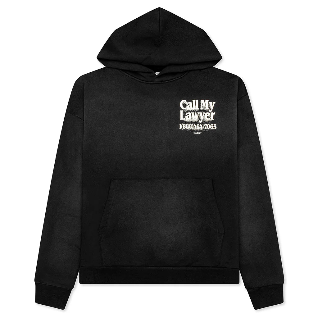 Call My Lawyer 3D Hoodie Jet Set Black
