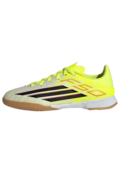 adidas F50 League IN Indoor Youth Soccer Shoes Yellow Black Red