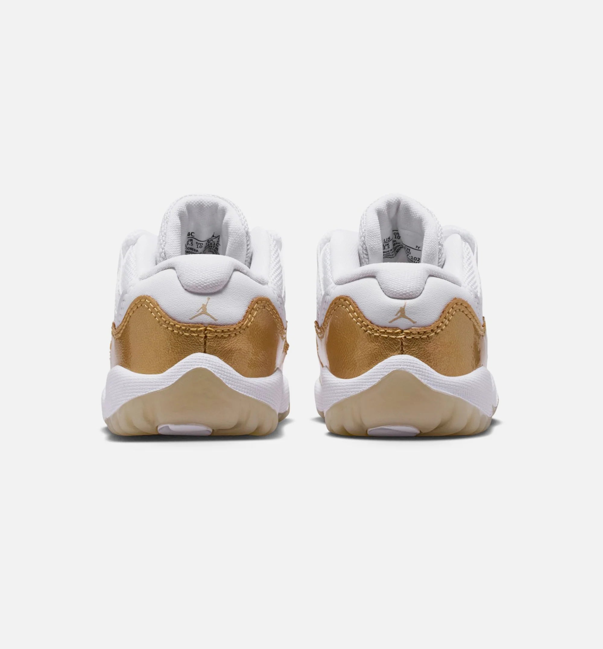 Air Jordan 11 Retro Low Mothers Day Infant Toddler Lifestyle Shoe White Metallic Gold Team Gold