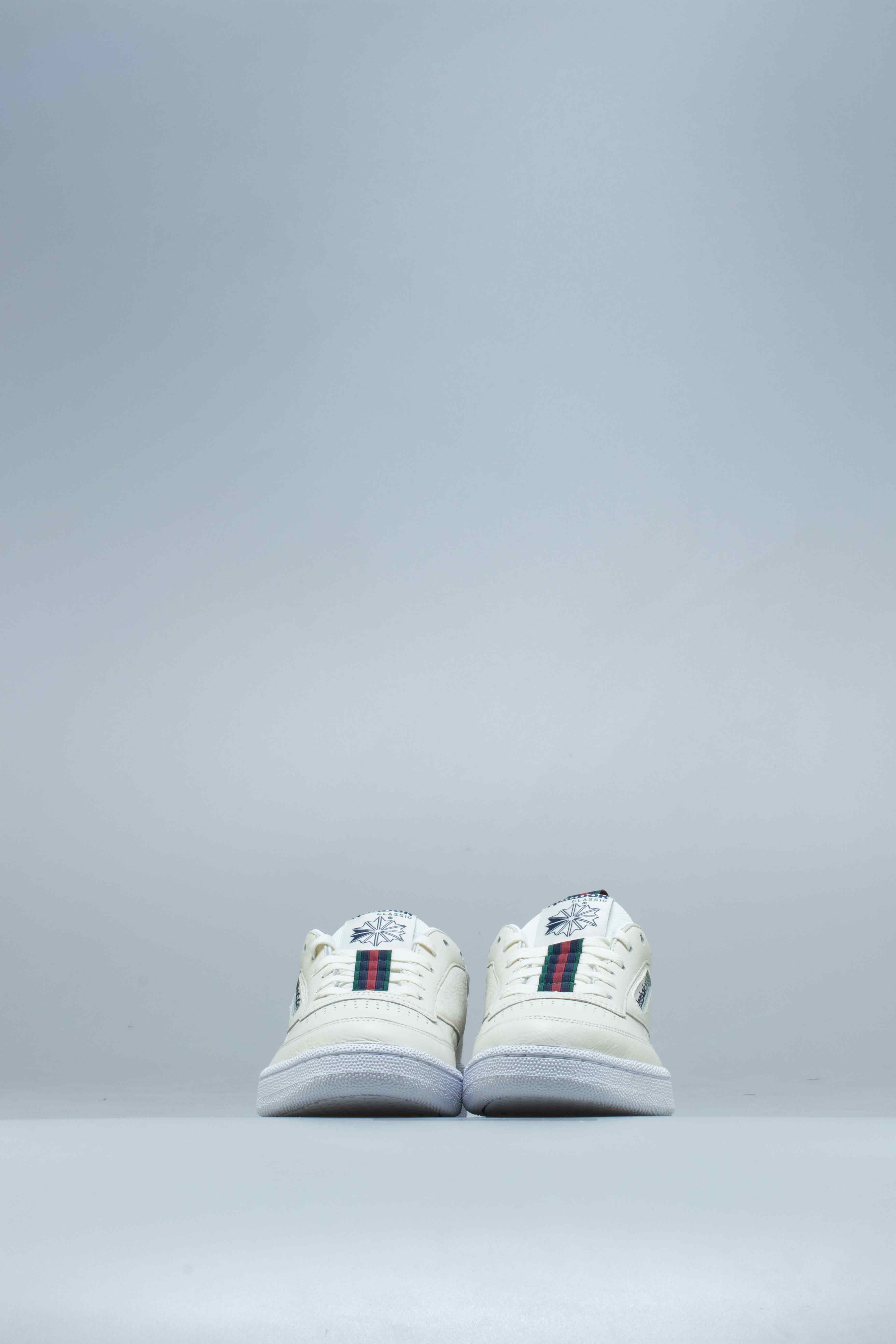 Club C 85 Mens Shoes Chalk White Navy Green Red