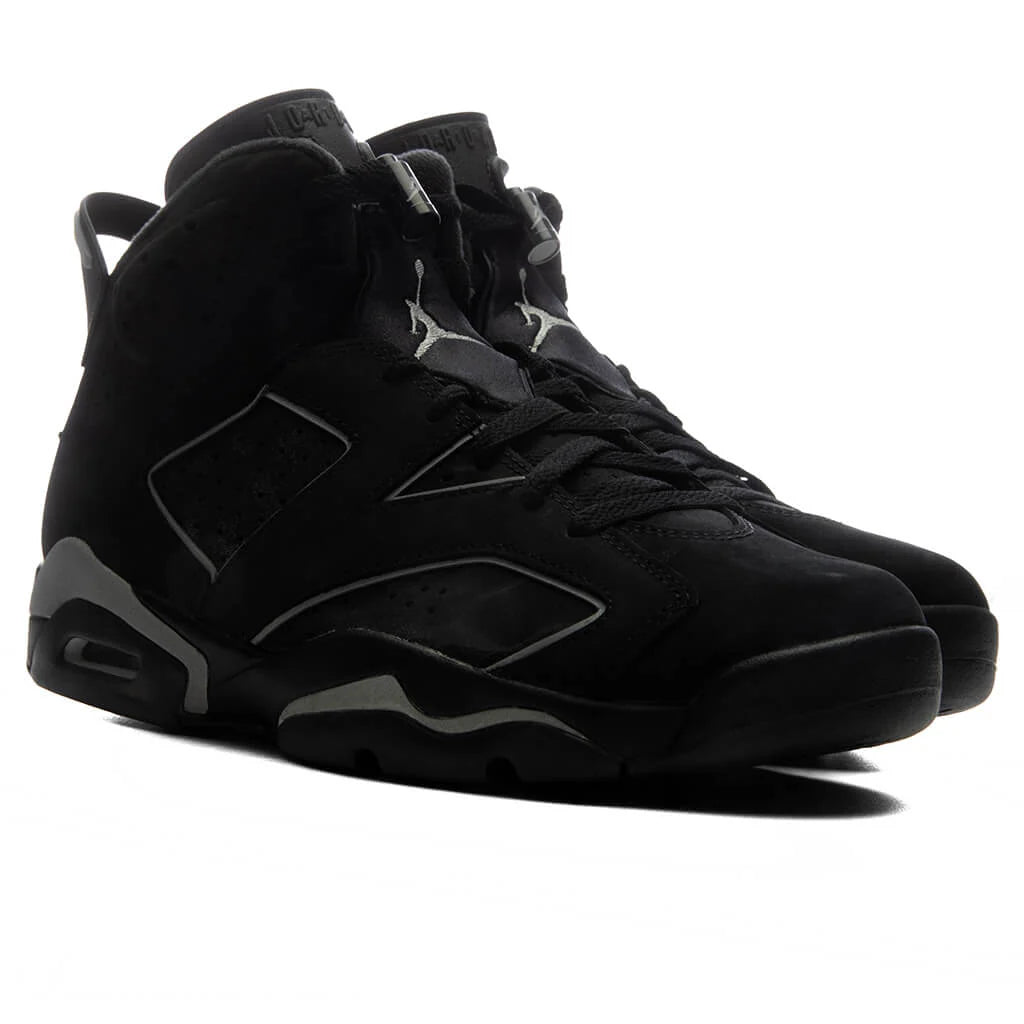 Air Jordan 6 Retro Cap and Gown Black Reflect Silver Black