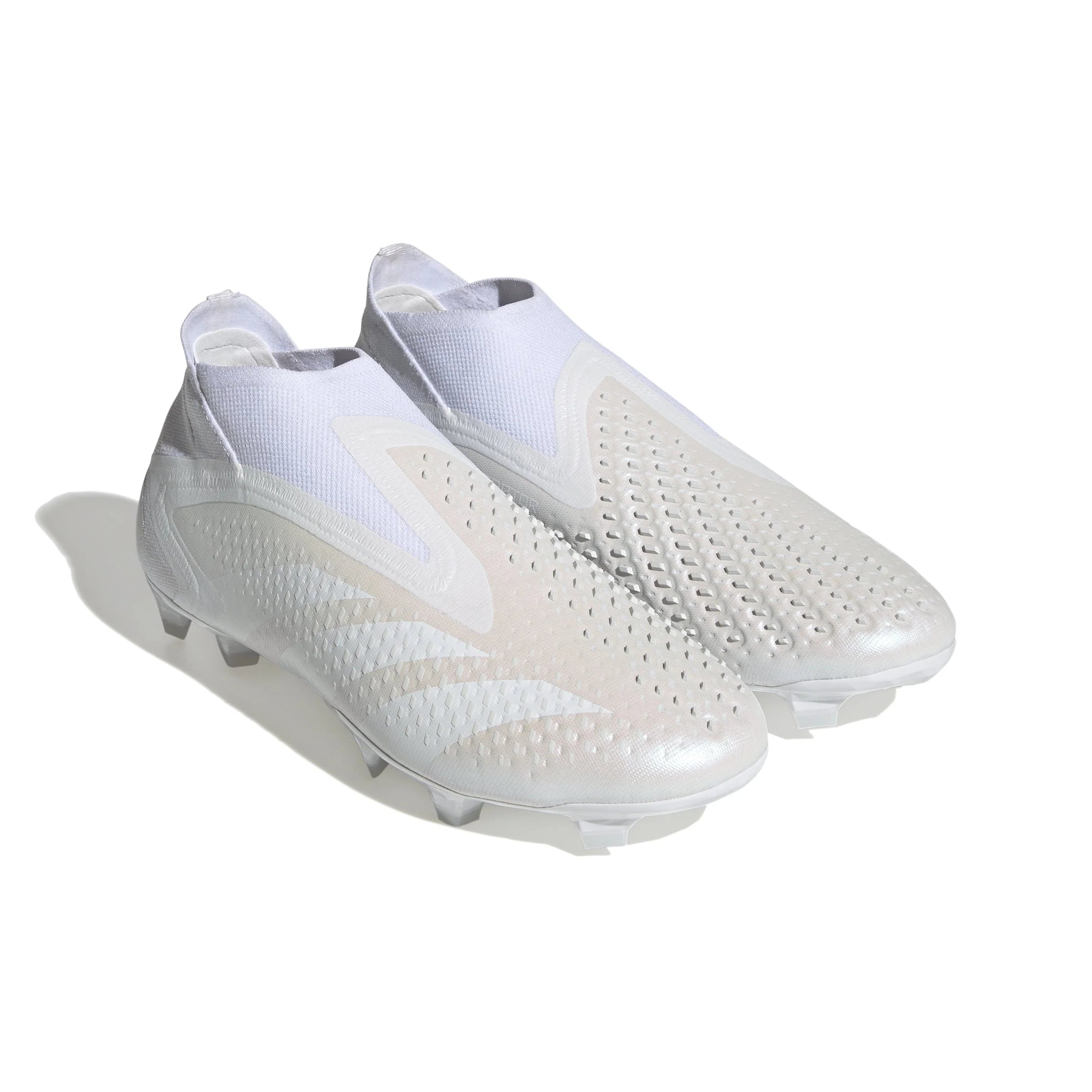 adidas Predator Accuracy FG Firm Ground Soccer Cleats Cloud White Cloud White