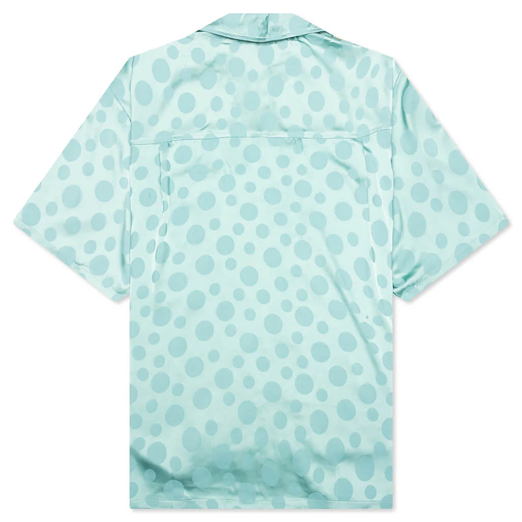 Polka Dot Camp Shirt Green