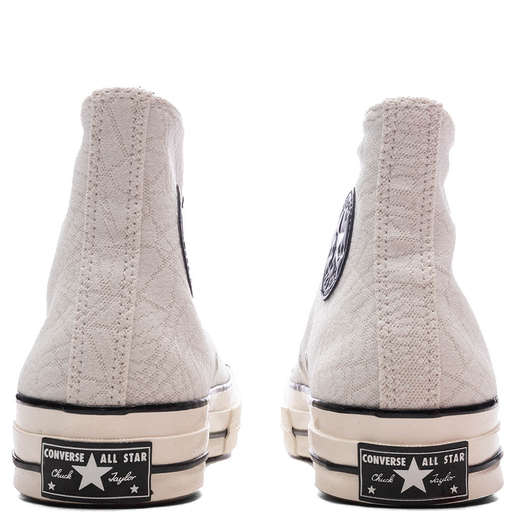 Chuck 70 Hi Egret Light Dune Black