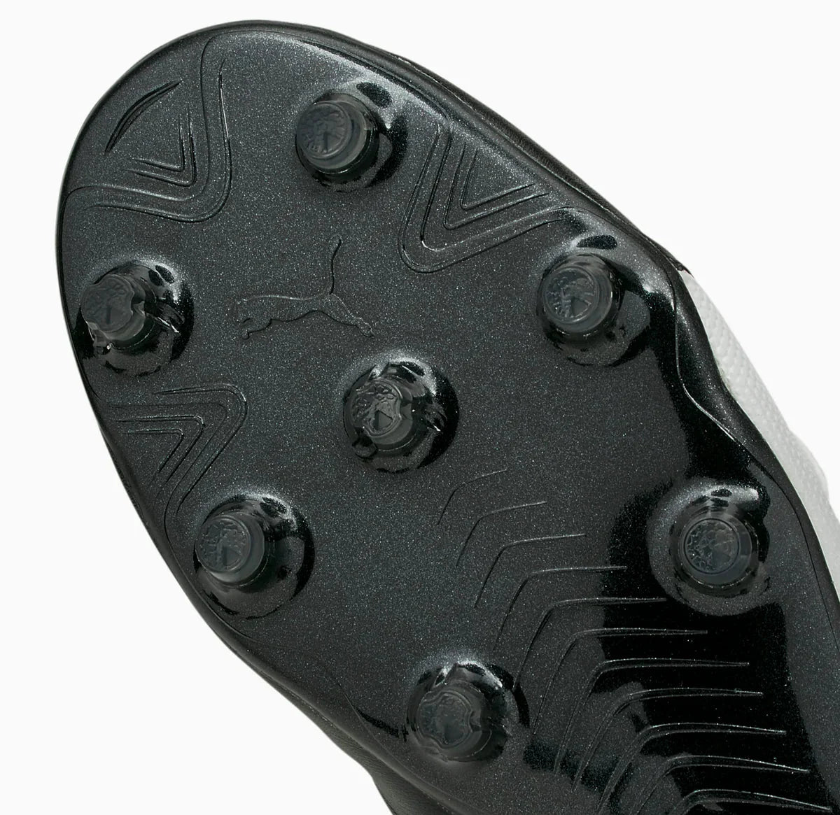 PUMA King Platinum 21 FG AG Black White