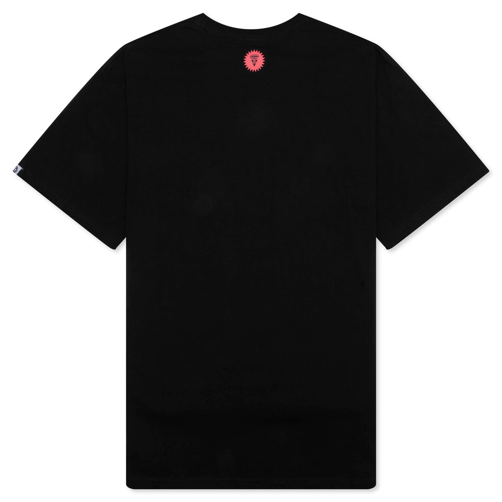 Gleam S S Knit Shirt Black