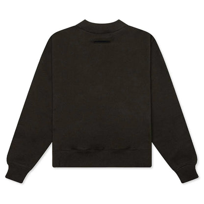 Kids Essential Crewneck Off Black