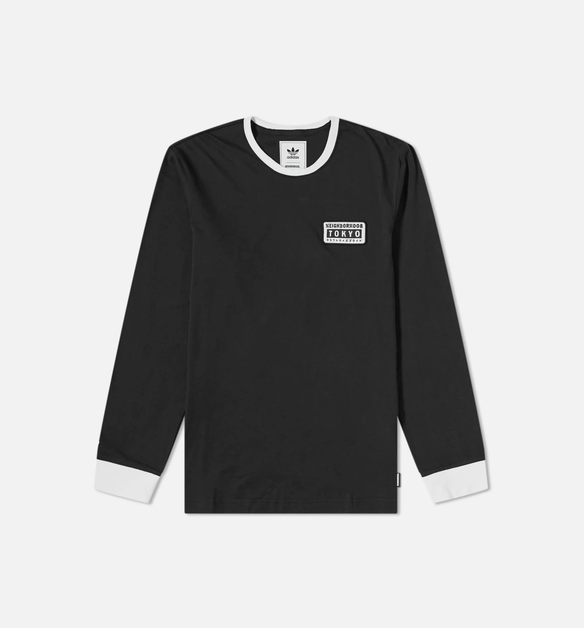 adidas X Neighborhood Collection Mens T Shirt Black White