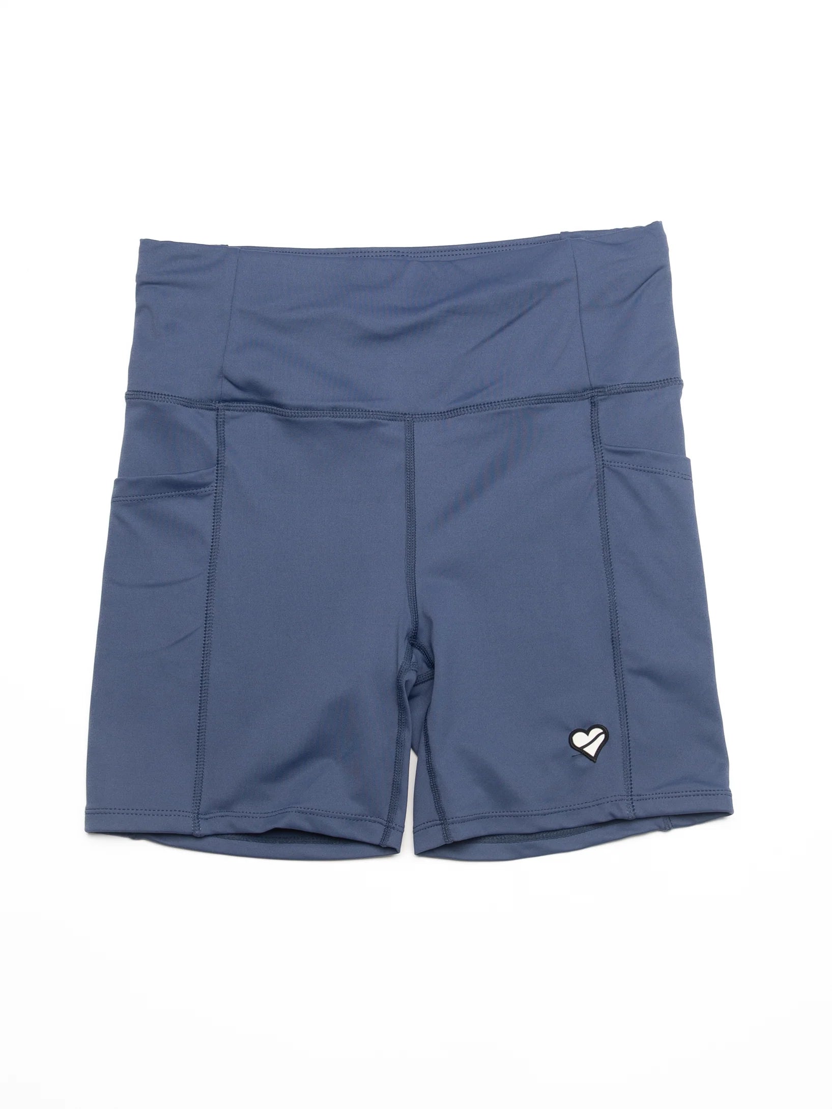 Heartbreak Womens Triple Pocket 5 Running Shorts