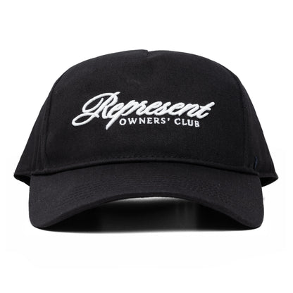 Owners Club Script Cap Black
