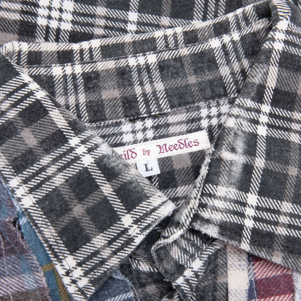 Needles Flannel Shirt Ribbon Shirt Assorted