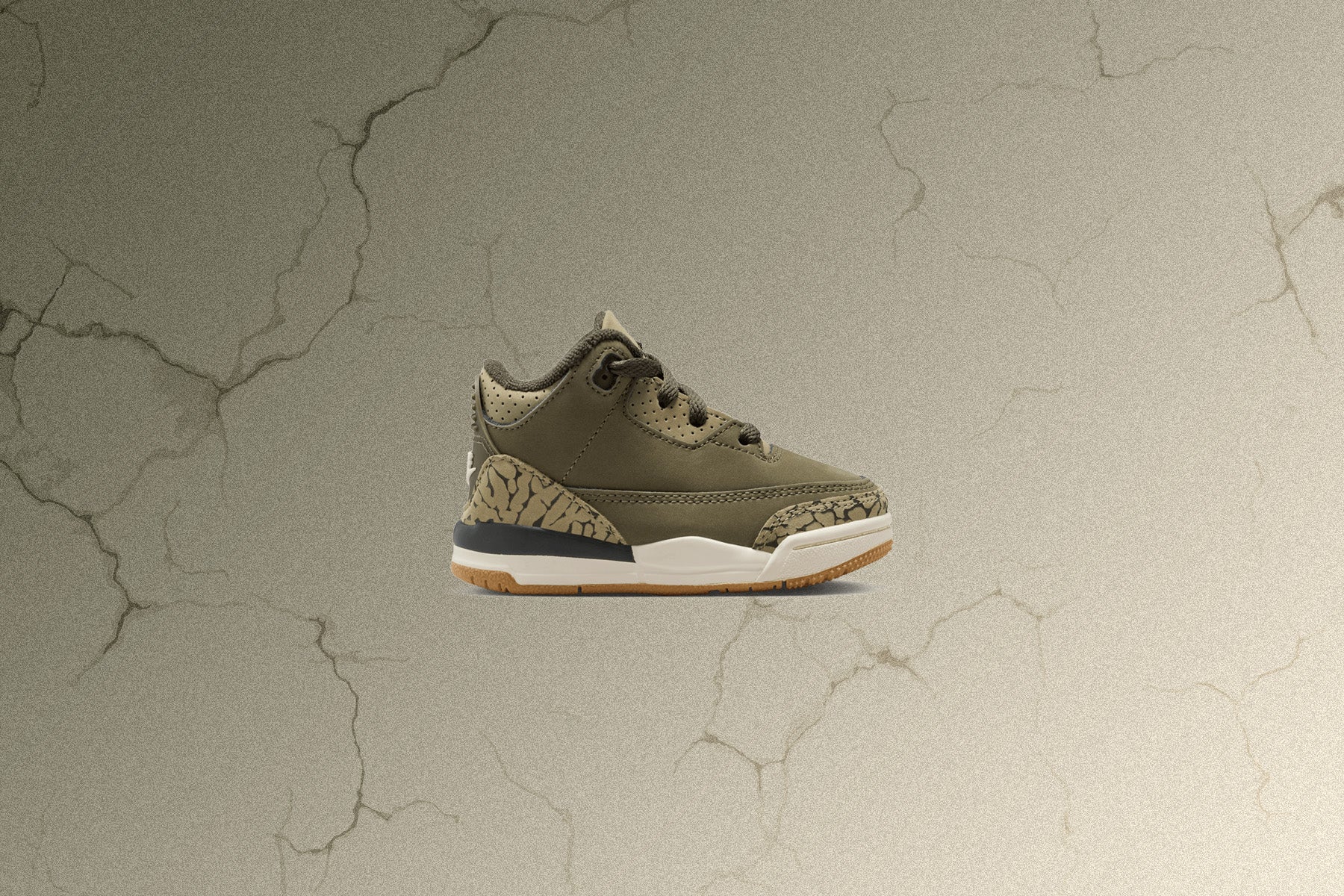 Air Jordan 3 Retro Family Affair TD Medium Olive Neutral Olive Sequoia