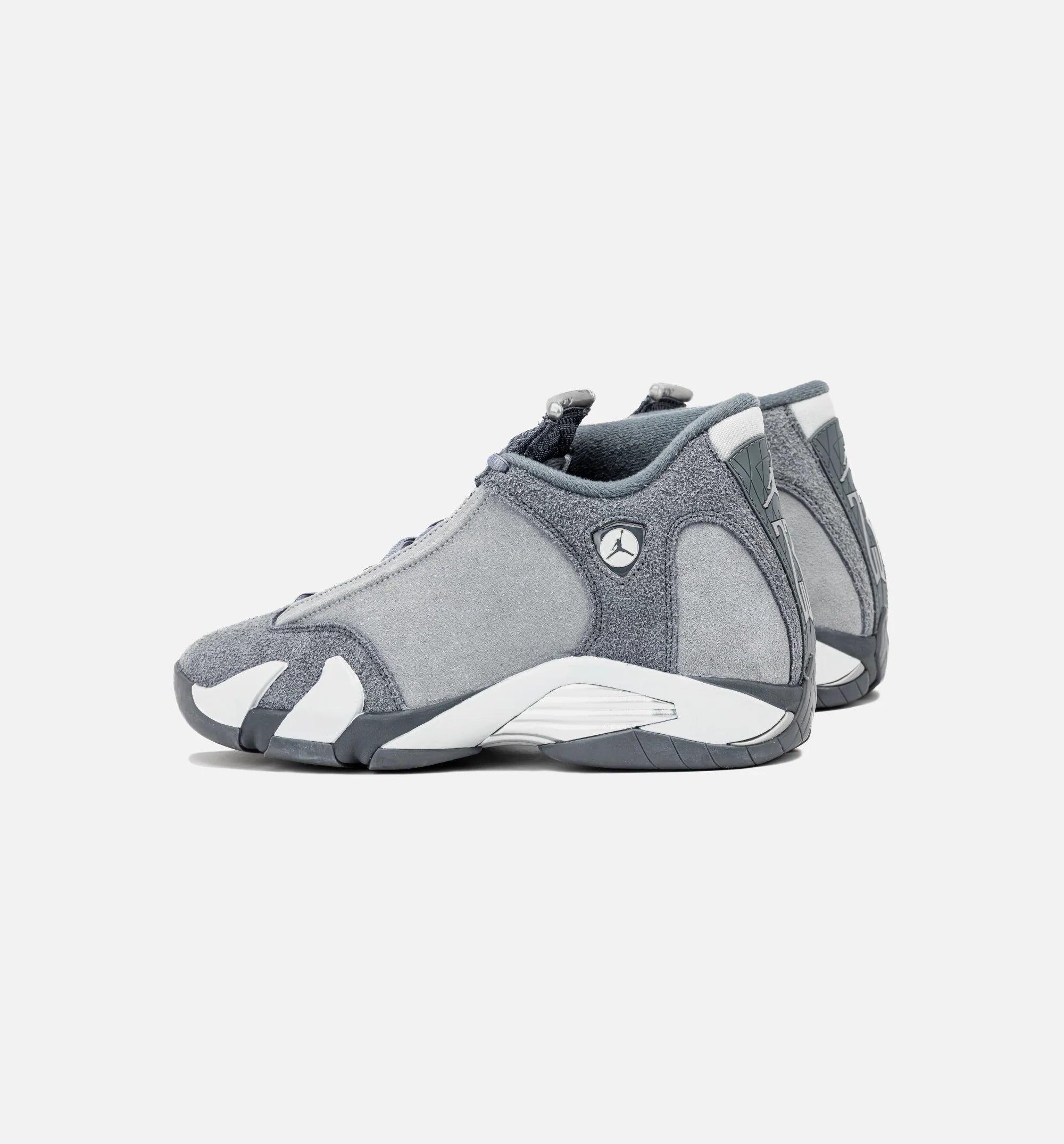 Air Jordan 14 Retro Flint Grey Mens Lifestyle Shoe Flint Grey White