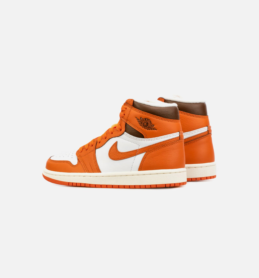 Air Jordan 1 High OG Starfish Womens Lifestyle Shoe Orange White