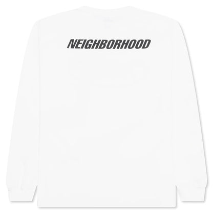 NH L S Tee 6 White