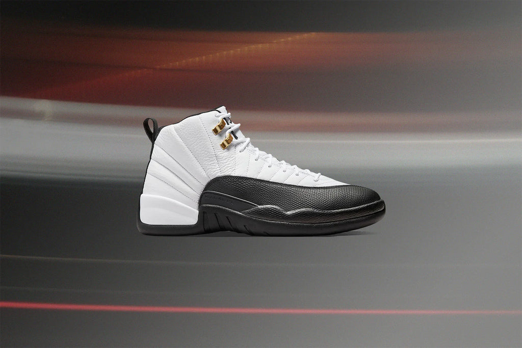 Air Jordan 12 Retro Taxi White Black Taxi