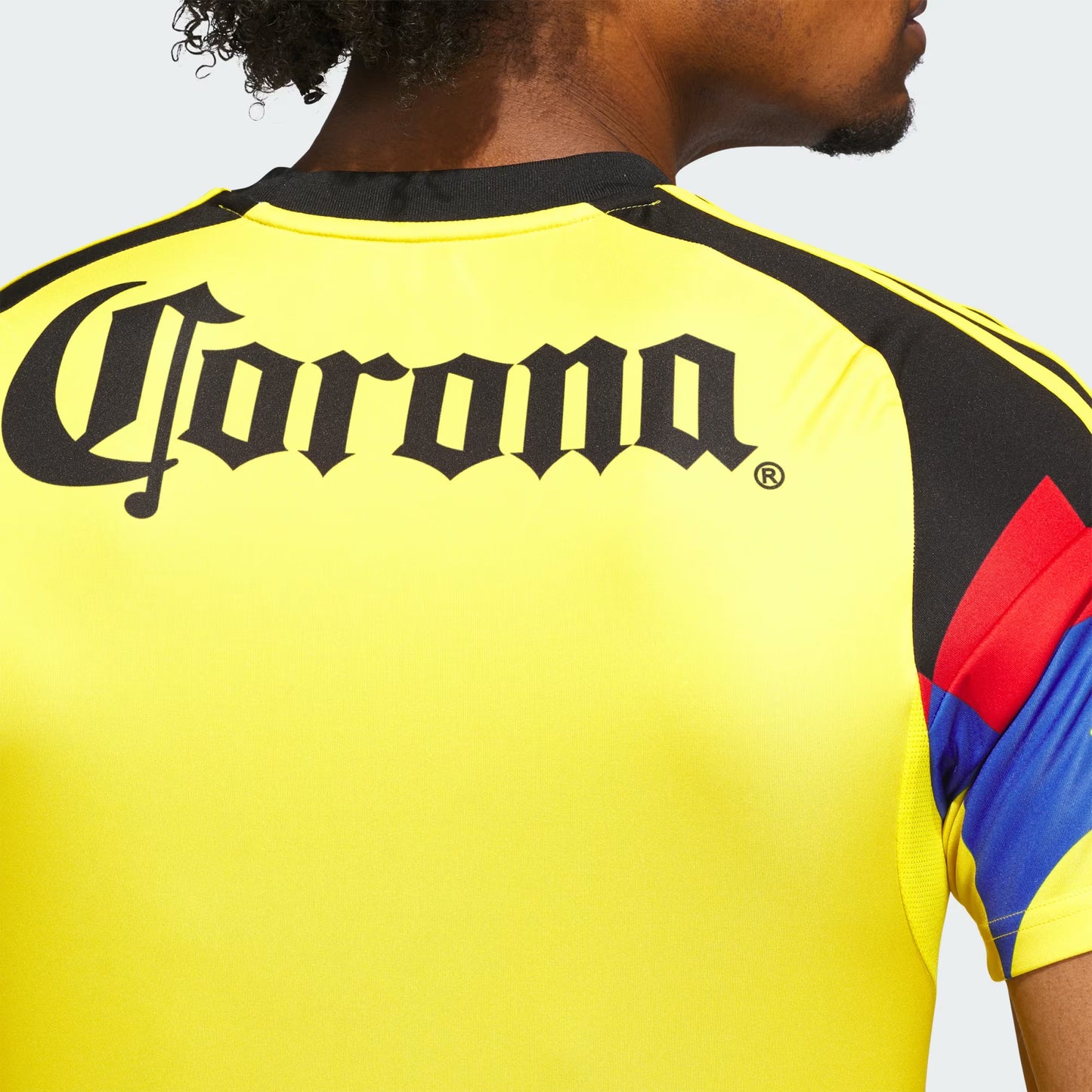 adidas Club America Mens Home Soccer Jersey 25 26 Yellow