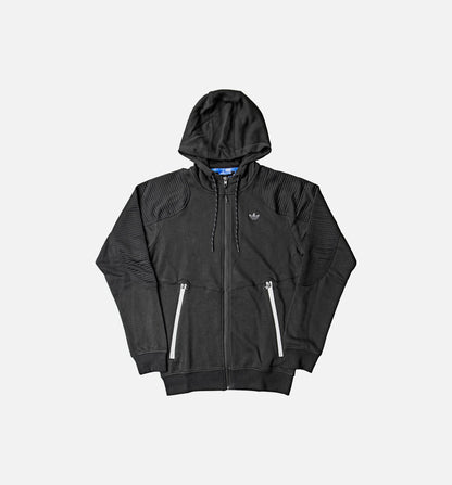 Sport Luxe Moto Mens Hoodie Black