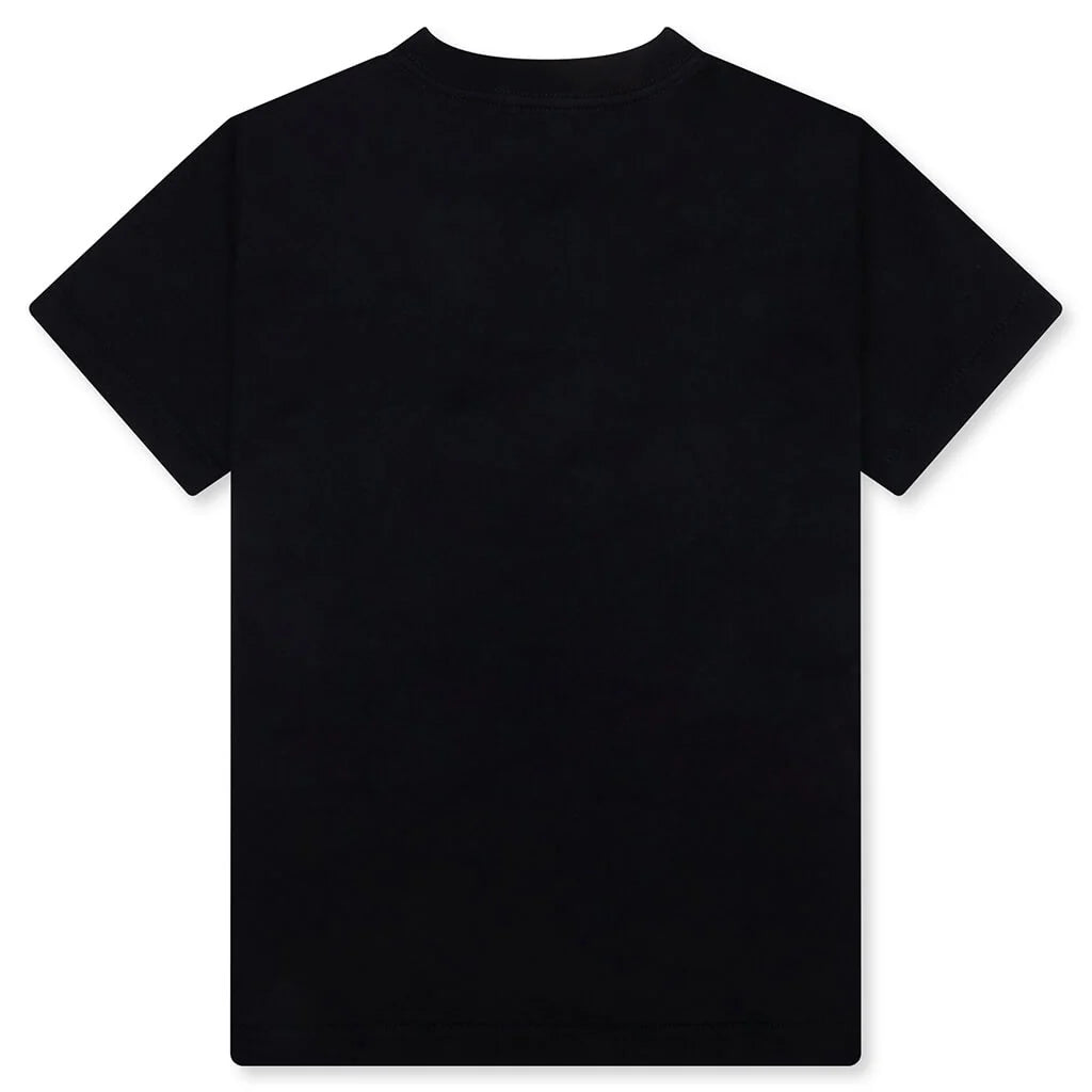 Kids ABC Camo Milo Hoodie Tee Black Blue