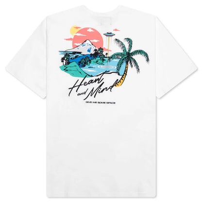 Heart and Mind S S Knit Bleach White