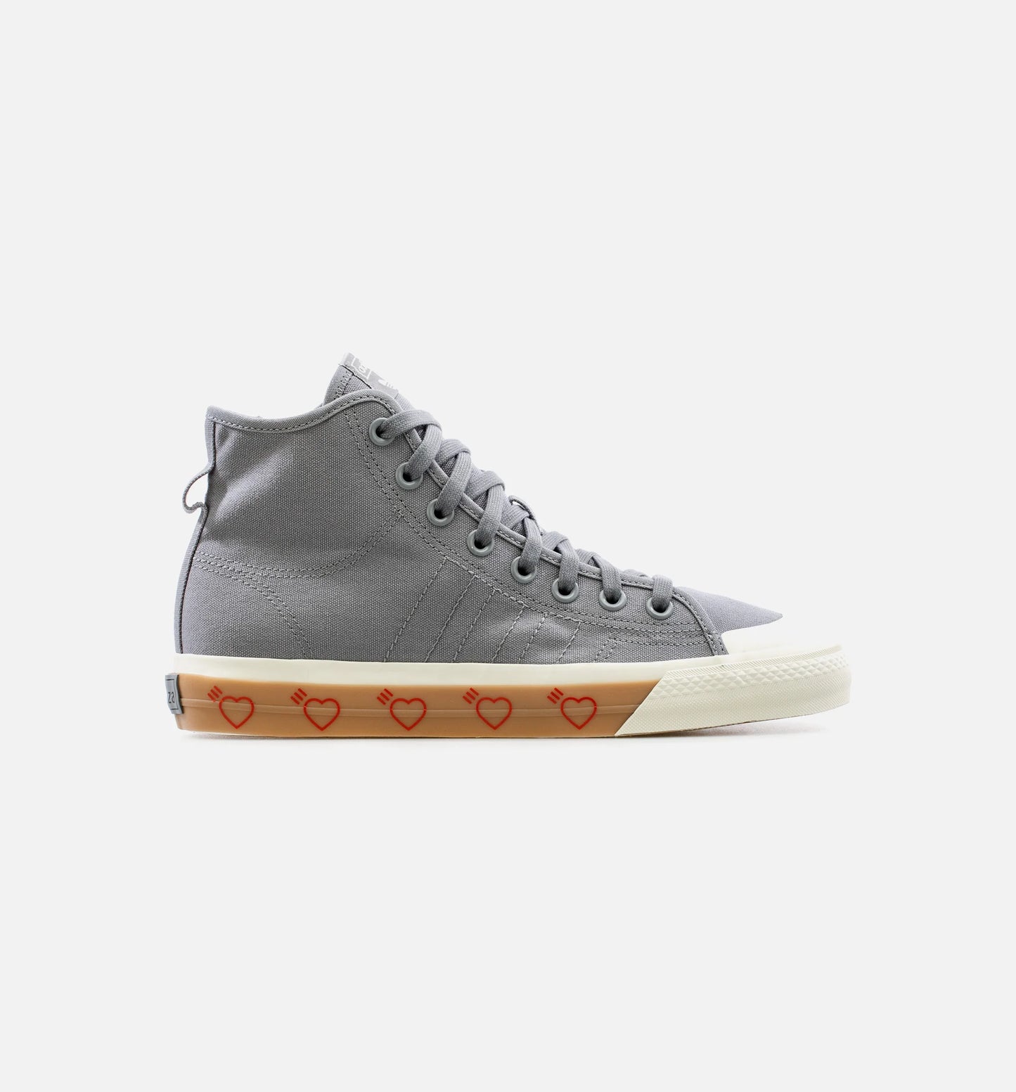 Human Made Nizza Hi Mens Lifestyle Shoe Grey White