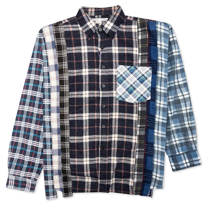 7 Cuts Flannel Shirt Assorted