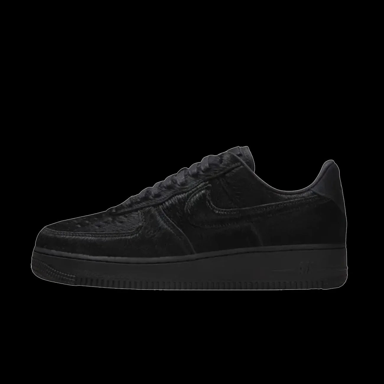 WMNS Nike Air Force 1 07 Black Black Off Noir