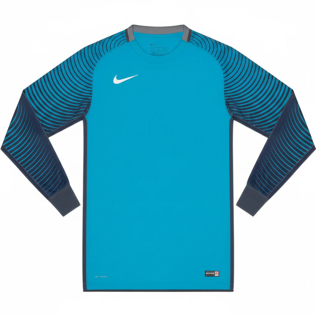 Nike Gardien Long Sleeve Goalkeeper Jersey Blue Grey