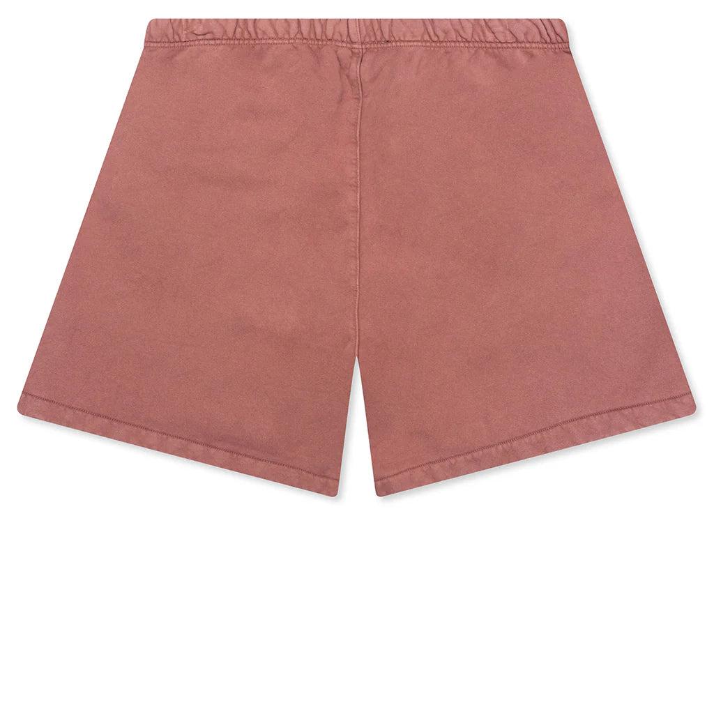 Heavy Fleece Soccer Short Crimson