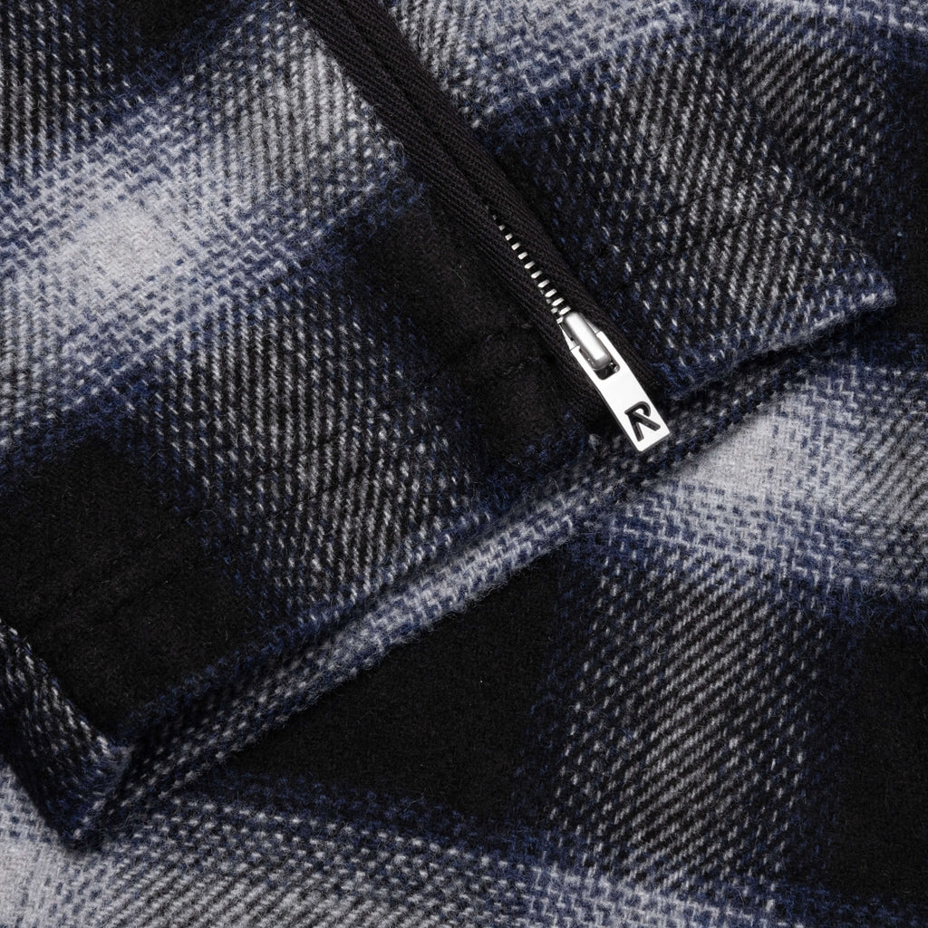 Hooded Over Shirt Midnight Navy