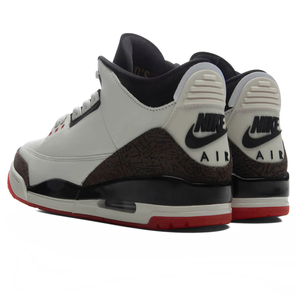 Air Jordan 3 Retro OG Worlds Best Dad Sail Black University Red Pale Ivory