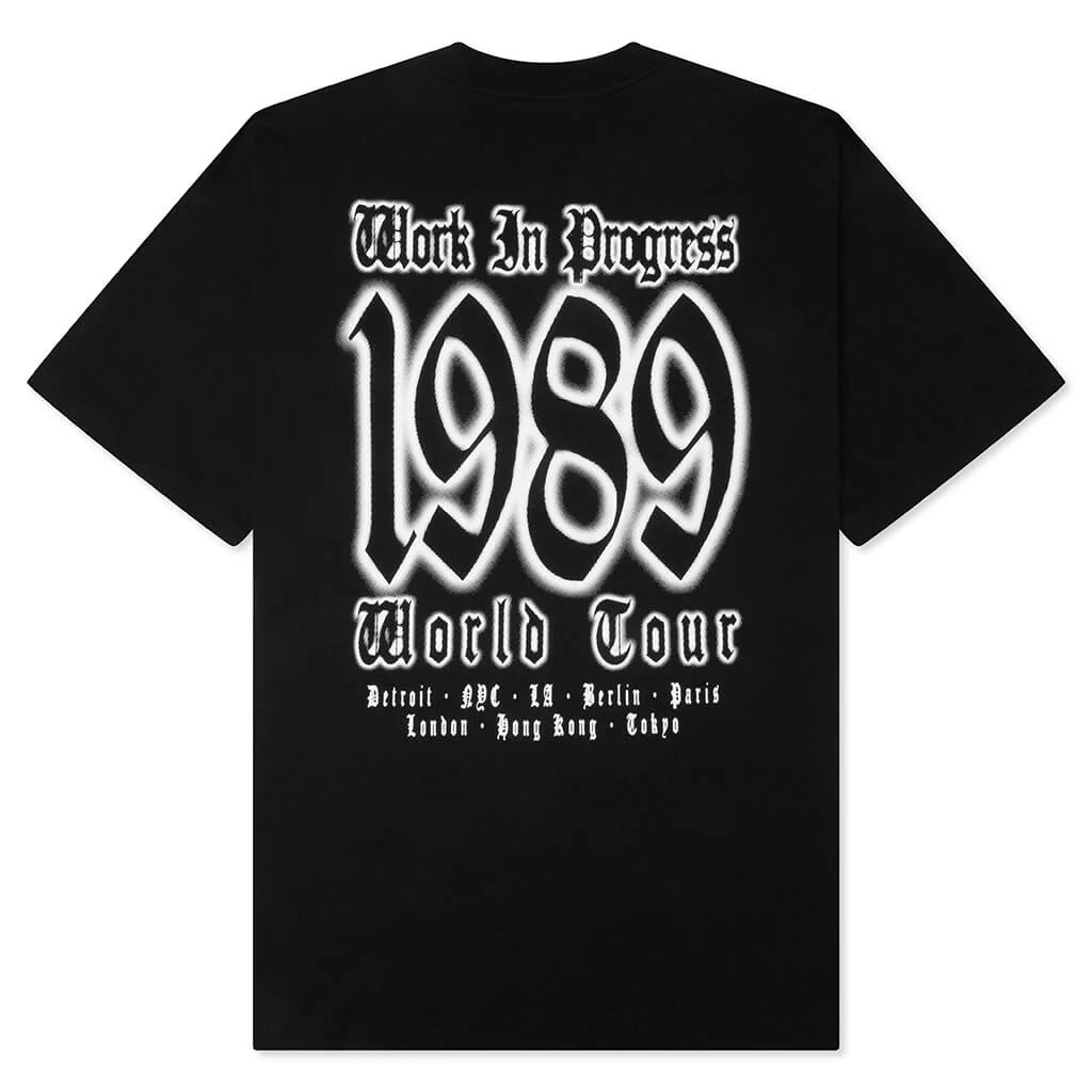 S S World Tour T Shirt Black