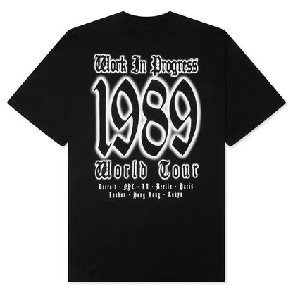 S S World Tour T Shirt Black