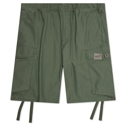 Wide Cargo Short Pants Olive Drab