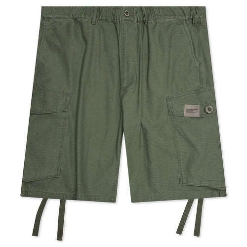 Wide Cargo Short Pants Olive Drab