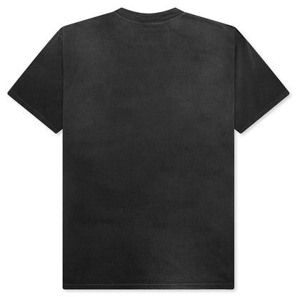 Across the Plains T Shirt Sun Faded Black