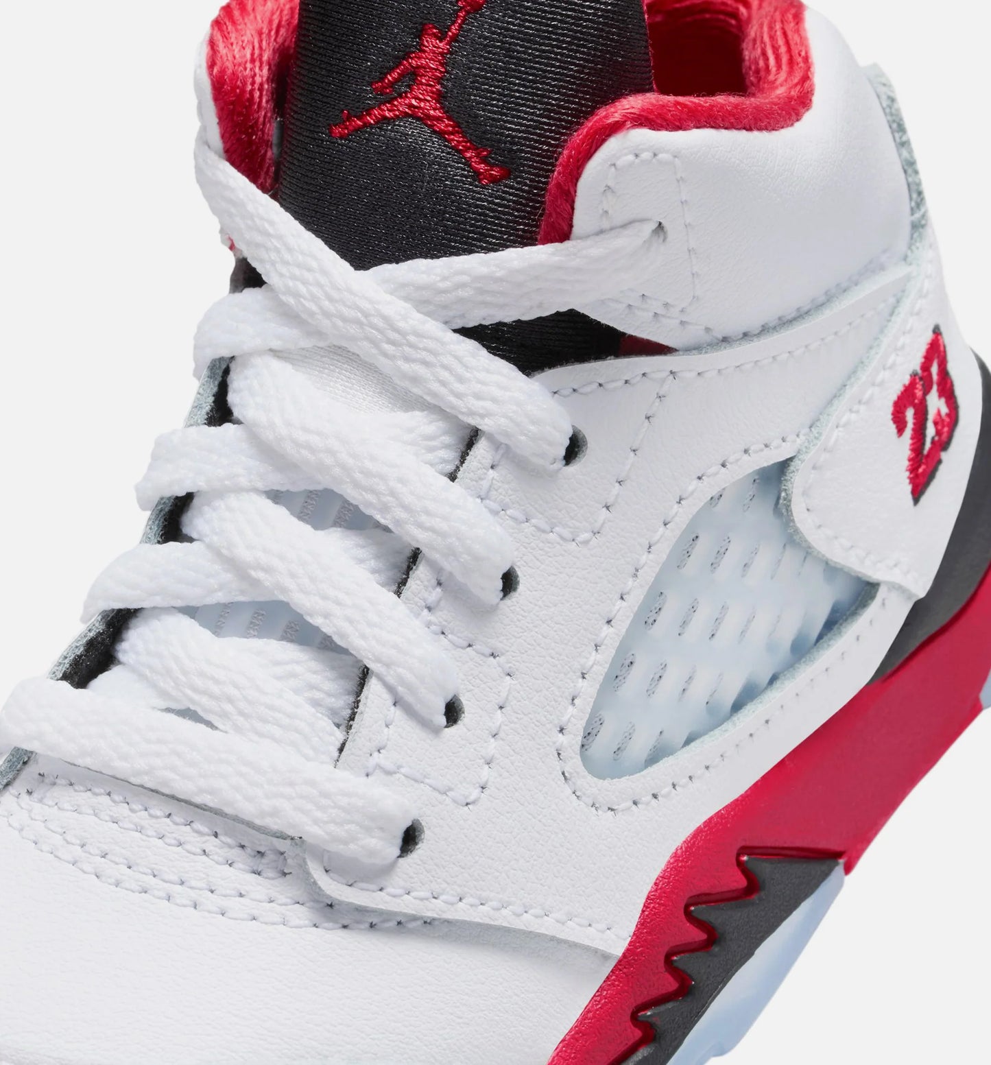 Air Jordan 5 Retro Fire Red Infant Toddler Lifestyle Shoe Fire Red White