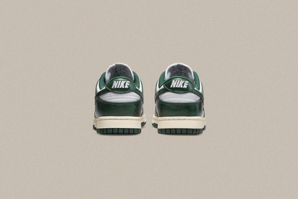 Womens Dunk Low Vintage Green White Pro Green Coconut Milk