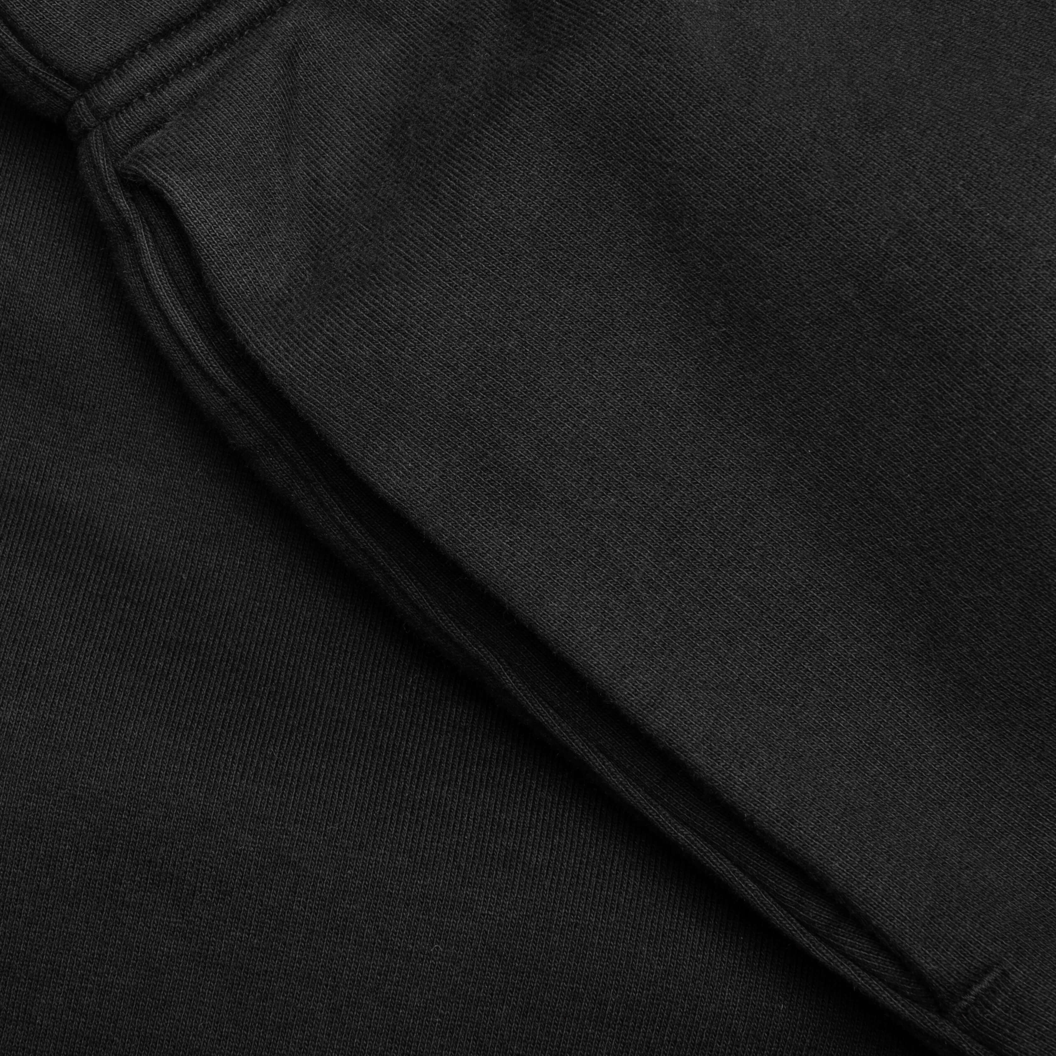 Heavy Fleece Soccer Short Black