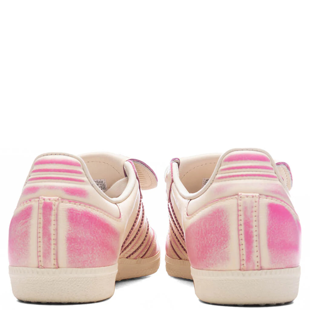 Womens Samba Long Tongue Cream White Shock Pink