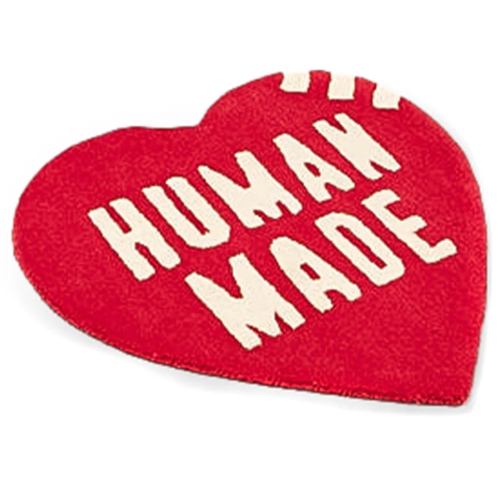 Heart Rug Medium Red