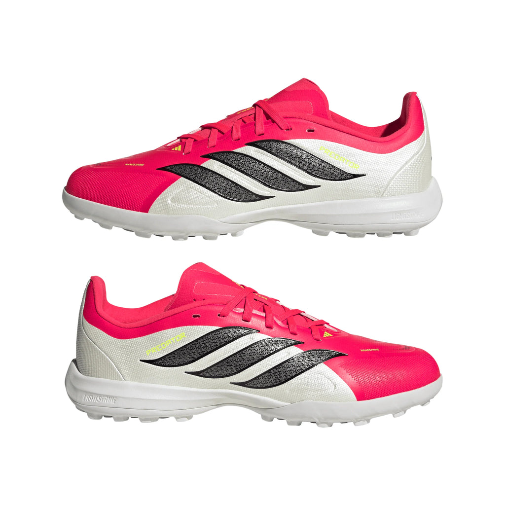 adidas Predator League TF Turf Youth Soccer Cleats Red Black White